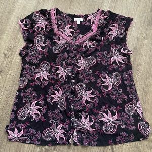 Black-pink Shirt